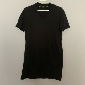 ✨garage t-shirt collar dress with pockets✨